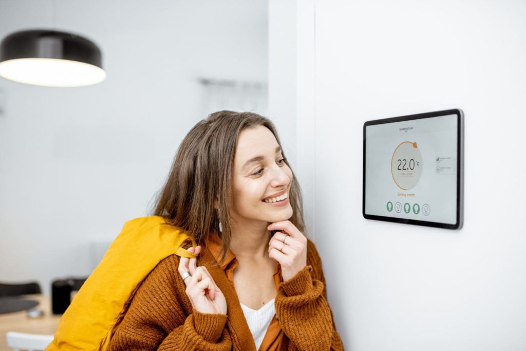 Thermostat connecté sur Tablette et Téléphone