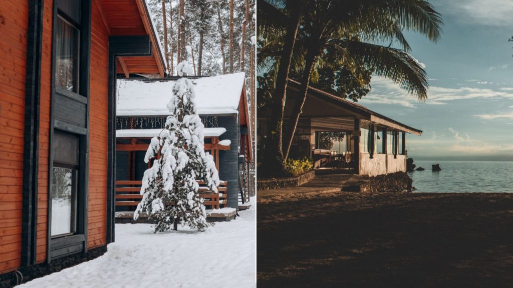 location hiver et été